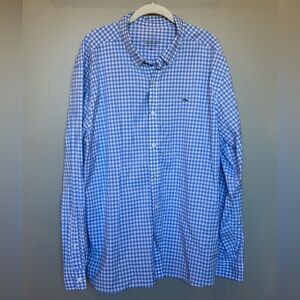Men’s Vineyard Vines Performance XXL Classic Fit Whale Shirt